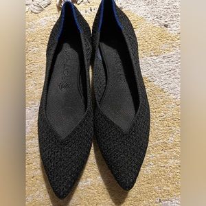 Rothy’s The Point in Black size 10.5